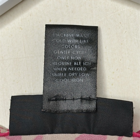 INC International Concepts Pink and Tan Floral Pint Sleeveless Mini Dress Size M - Picture 8 of 10